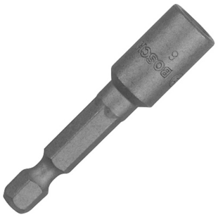 Extra kemény dugós kulcs, Bosch, 2608550069, 6 mm, 1/4", 50 mm