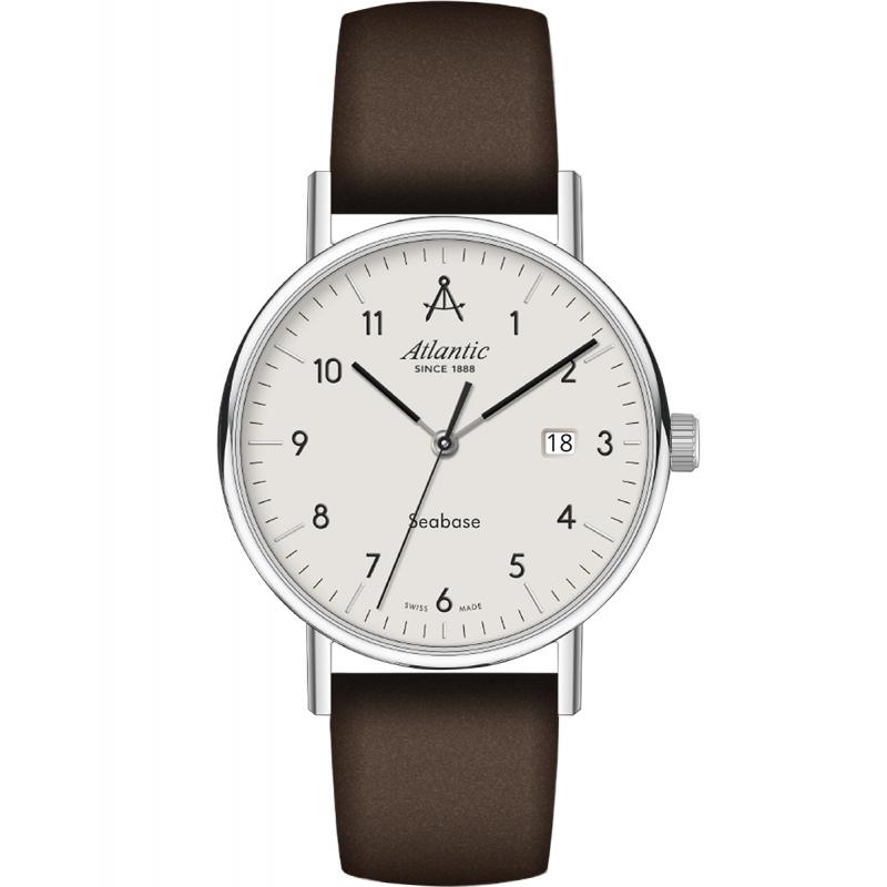 Ceas barbatesc Atlantic 60352.41.95 Quartz Argintiu