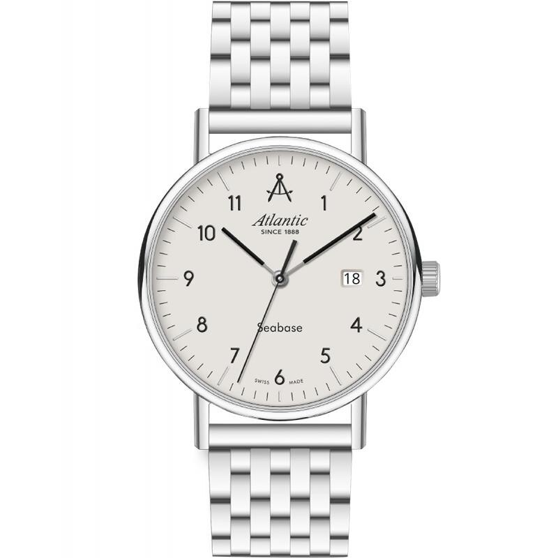 Ceas barbatesc Atlantic 60357.41.95 Quartz Argintiu