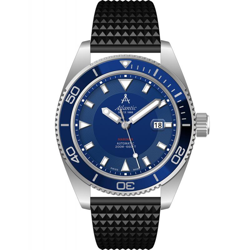 Ceas barbatesc Atlantic 80771.41.51PU Automatic Argintiu