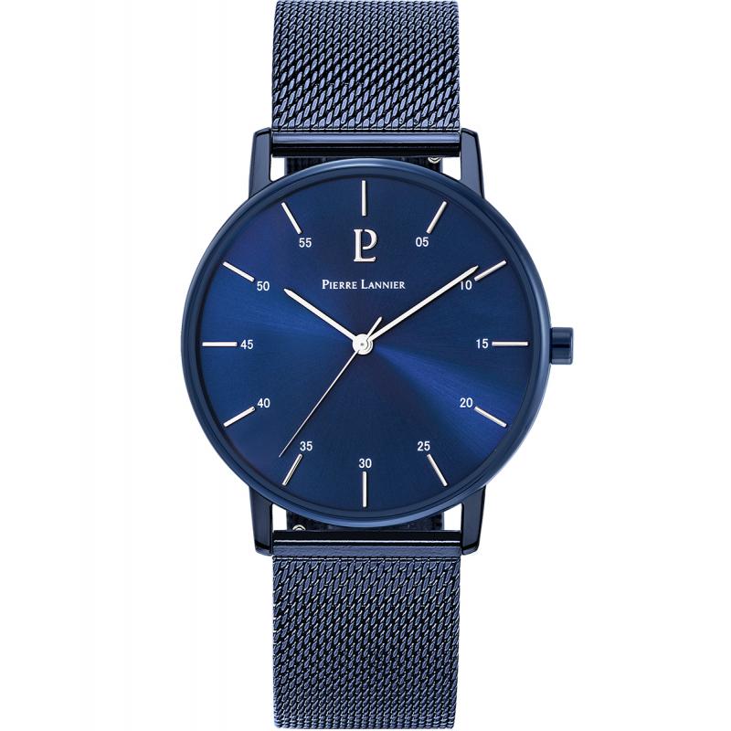 Ceas barbatesc Pierre Lannier 203F466 Quartz Albastru