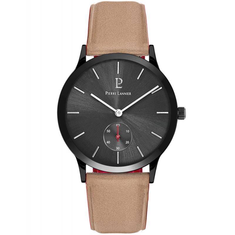 Ceas barbatesc Pierre Lannier 222F384 Quartz Negru