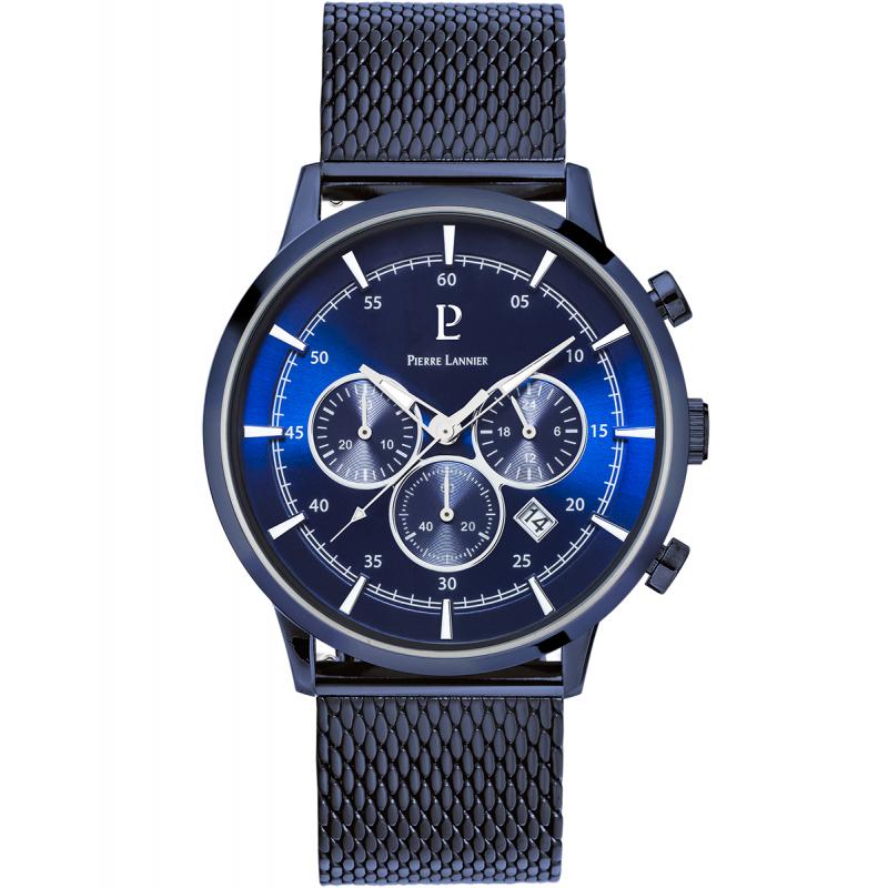 Ceas barbatesc Pierre Lannier 230D466 Quartz Albastru