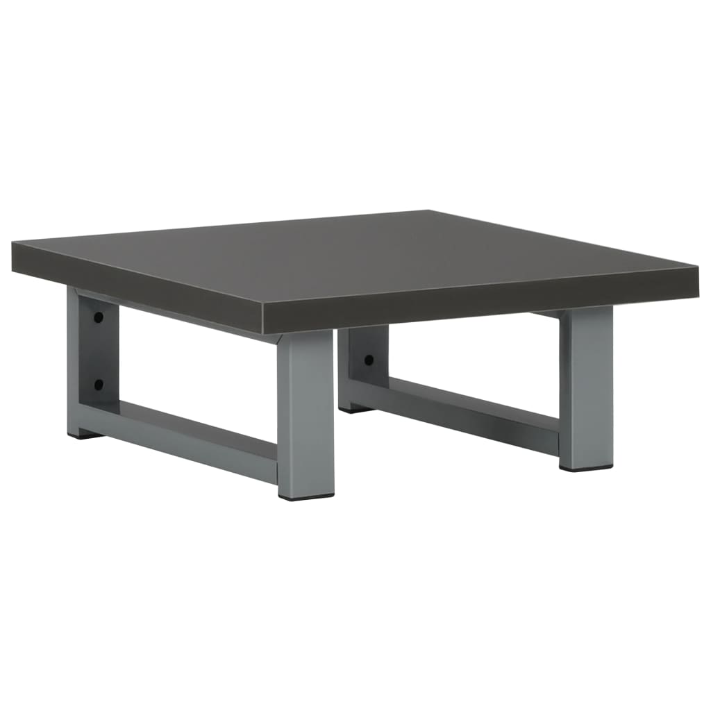 Raft de perete, vidaXL, 40 x 40 x 16.3 cm, Gri