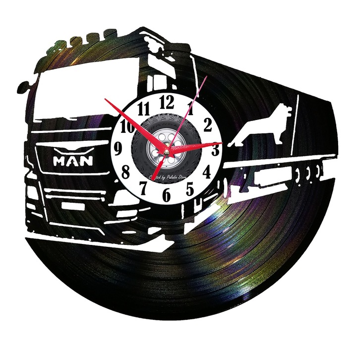 Ceas disc vinil Tir Man