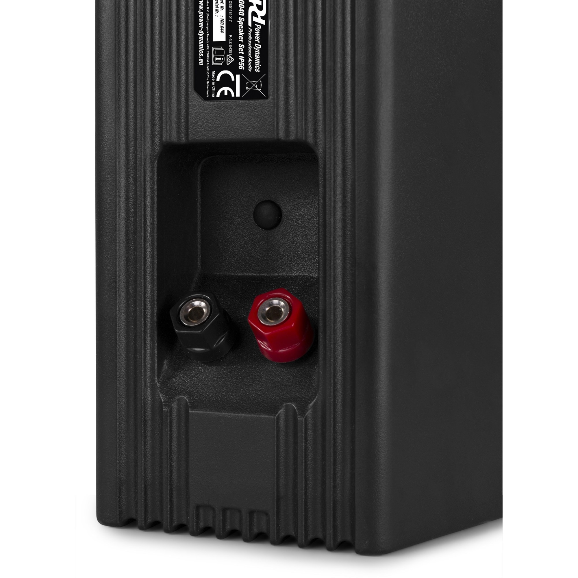 Set boxe, 8ohm, interior/exterior, IPX5, 30W RMS, negru, Power Dynamics BGO40