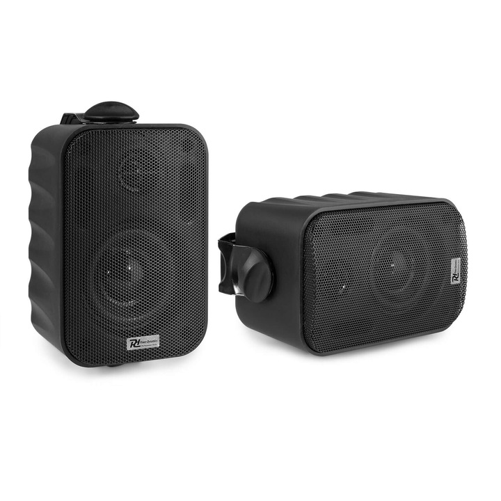 Power Dynamics BGO30 (IPX5) Fali hangfal szett 2×25/60W, 8 Ohm FEKETE