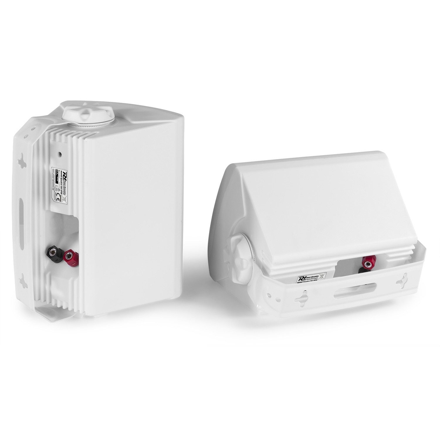 Set boxe, 8ohm, interior/exterior, IPX5, 30W RMS, alb, Power Dynamics BGO40
