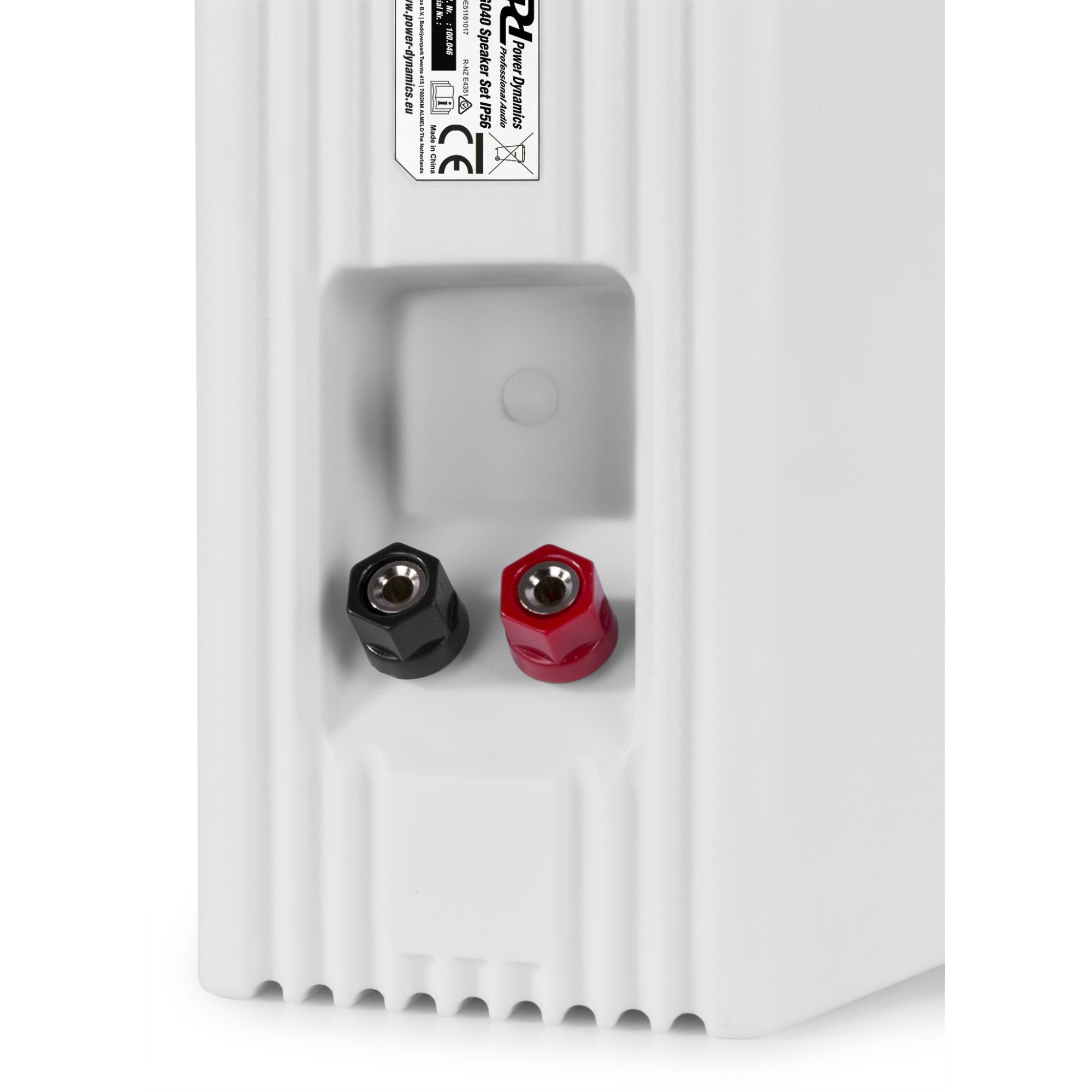 Set boxe, 8ohm, interior/exterior, IPX5, 30W RMS, alb, Power Dynamics BGO40
