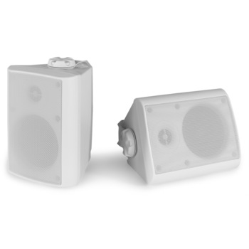 Set boxe, 8ohm, interior/exterior, IPX5, 30W RMS, alb, Power Dynamics BGO40 Set boxe, 8ohm, interior/exterior, IPX5, 30W RMS, alb, Power Dynamics BGO40