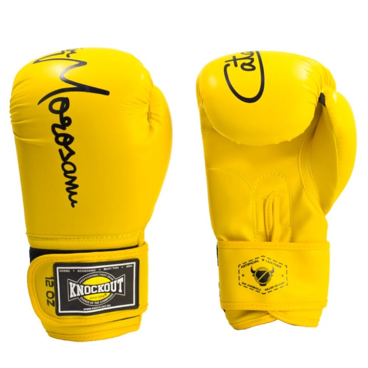 Box Morosanu Manusi Box Knockout Catalin Morosanu P.U.-14OZ - eMAG.ro