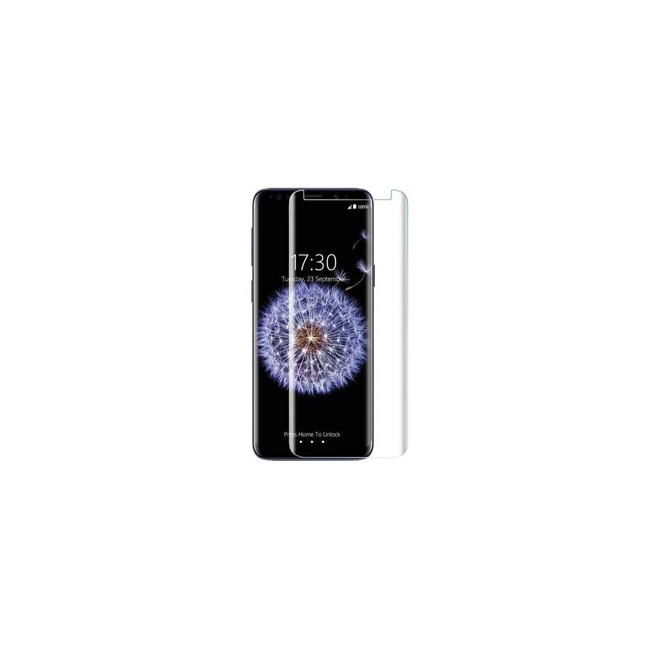Folie Samsung Galaxy S9 Plus - iberry 3D UV Full Glue Transparent