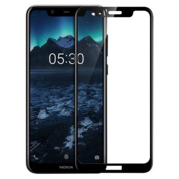 Folie sticla securizata 5D securizata 9h Nokia 2.2, Negru Folie sticla securizata 5D securizata 9h Nokia 2.2, Negru