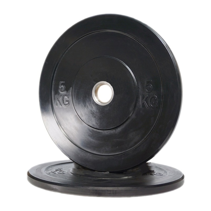 Каучукови олимпийски дискове, 2x5kg (чифт), BF-5