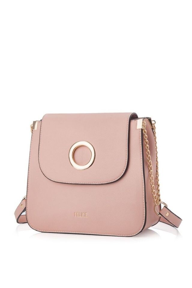 Geanta Crossbody Felice Rossel FB42 roz