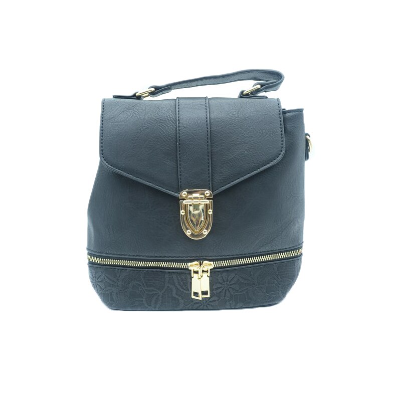 Geanta 25 x 22 x 7 cm dama NN GFN-002, Negru