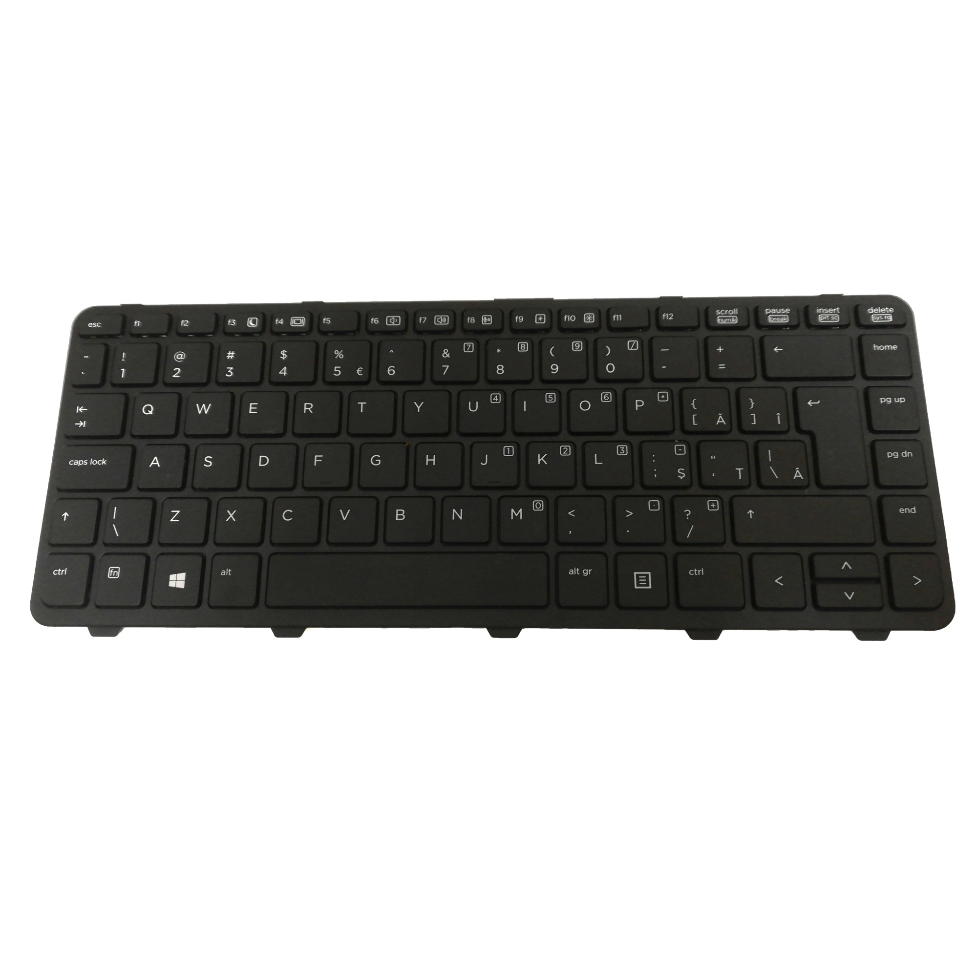 Tastatura laptop, HP, ProBook 445 G1, cu rama, layout RO