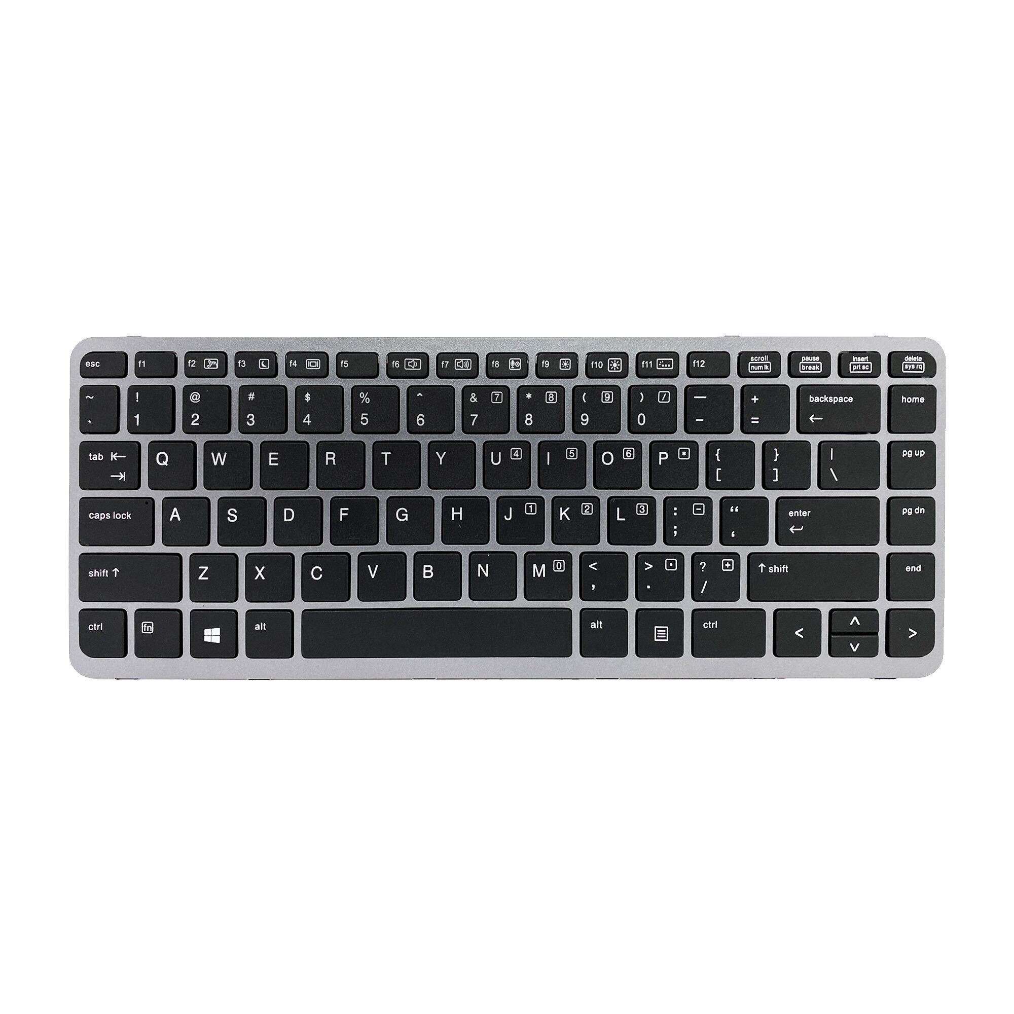 Tastatura compatibila laptop HP EliteBook Folio 1040 G1, 1040 G2, fara iluminare, Standard US, model 739563-001