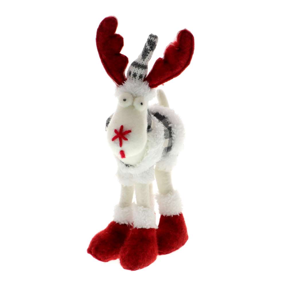 Decoratiune ren textil 25 cm