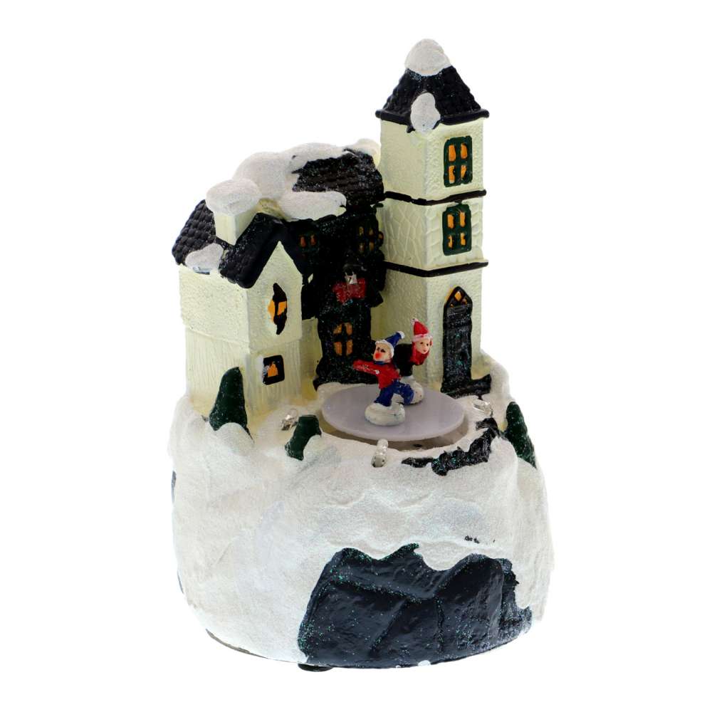 Decoratiune muzicala Craciun 16 cm