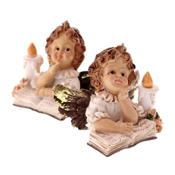 Figurina Ingeri cu carte 5,5 cm Figurina Ingeri cu carte 5,5 cm