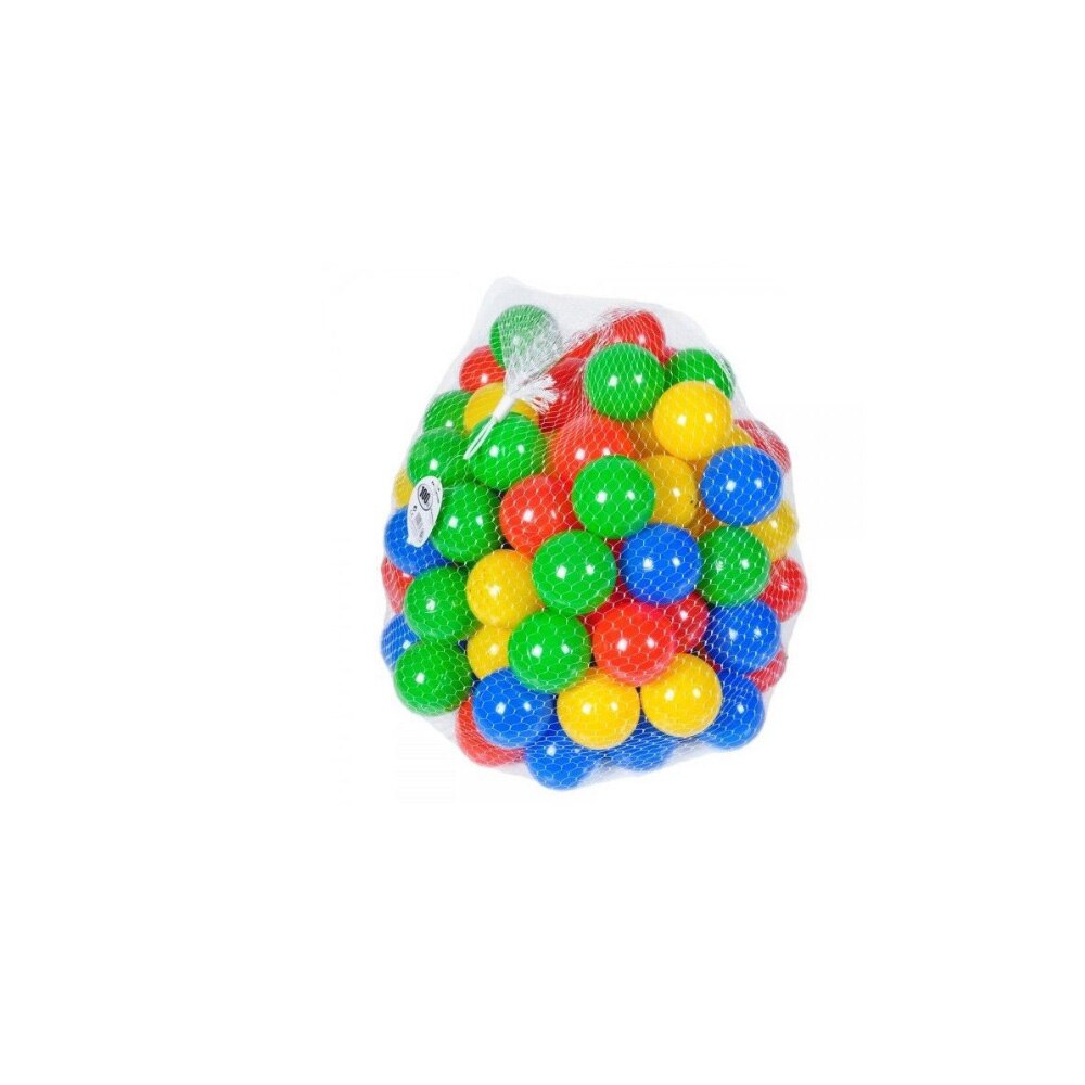 Set bile colorate din plastic, 50 buc, WW4003