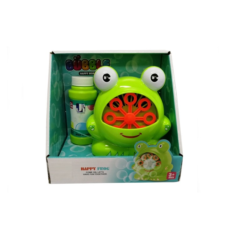 AliBibi Elektromos Buborékfújó Béka