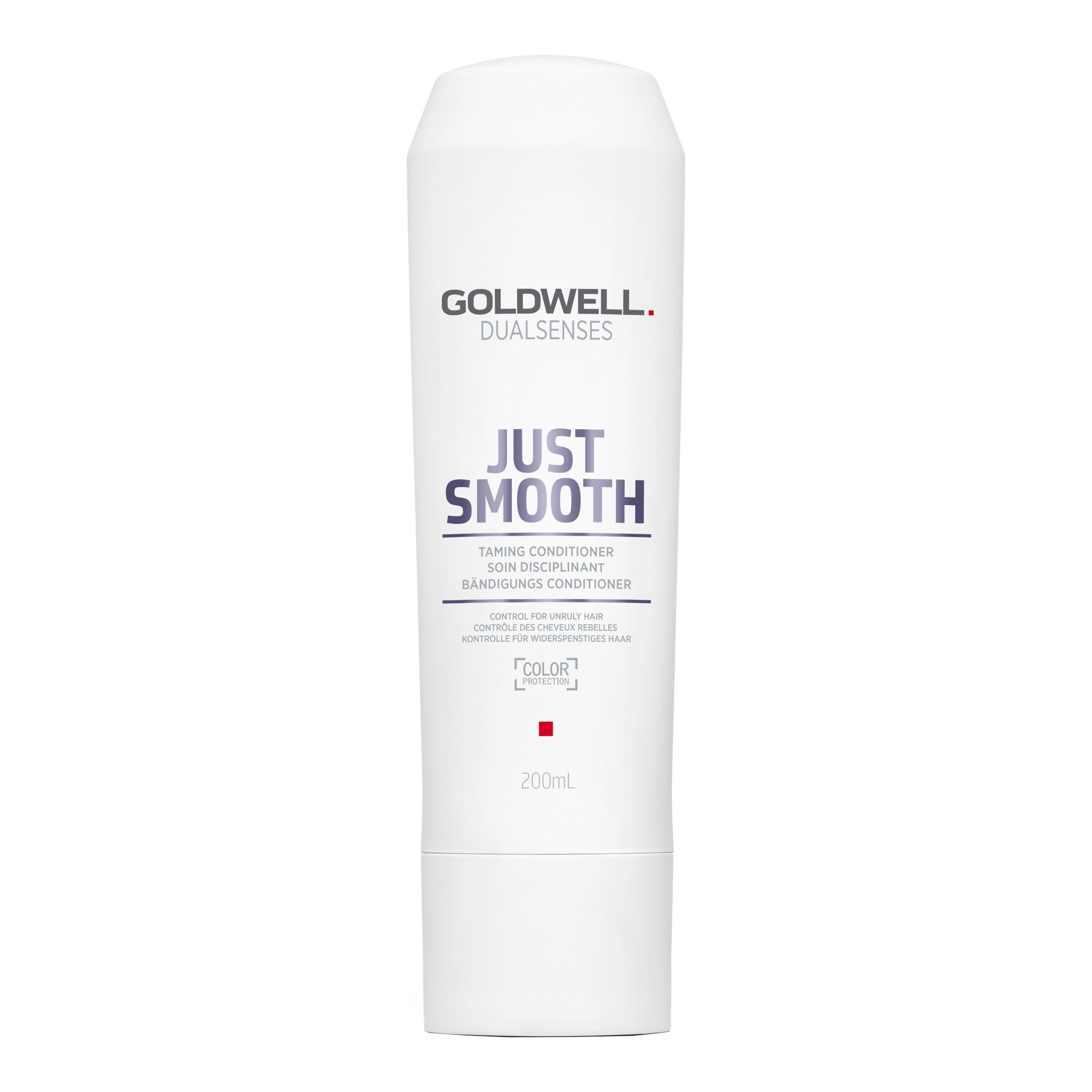 Balsam Goldwell Dual Senses Just Smooth pentru netezirea parului indisciplinat, 200 ml