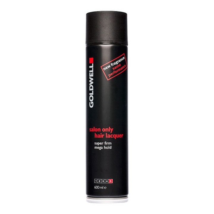 Fixativ Goldwell Salon Only Hair Lacquer Super Firm cu fixare puternica, 600 ml