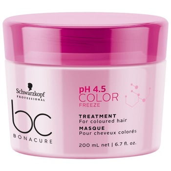 Masca de par Schwarzkopf Bonacure Color Freeze pentru parul vopsit, 200 ml Masca de par Schwarzkopf Bonacure Color Freeze pentru parul vopsit, 200 ml