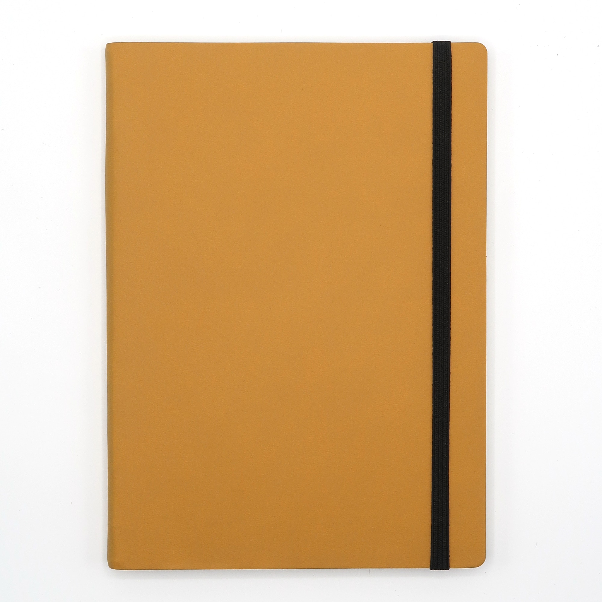 Agenda cu elastic A5 Velvet aurie 11620612