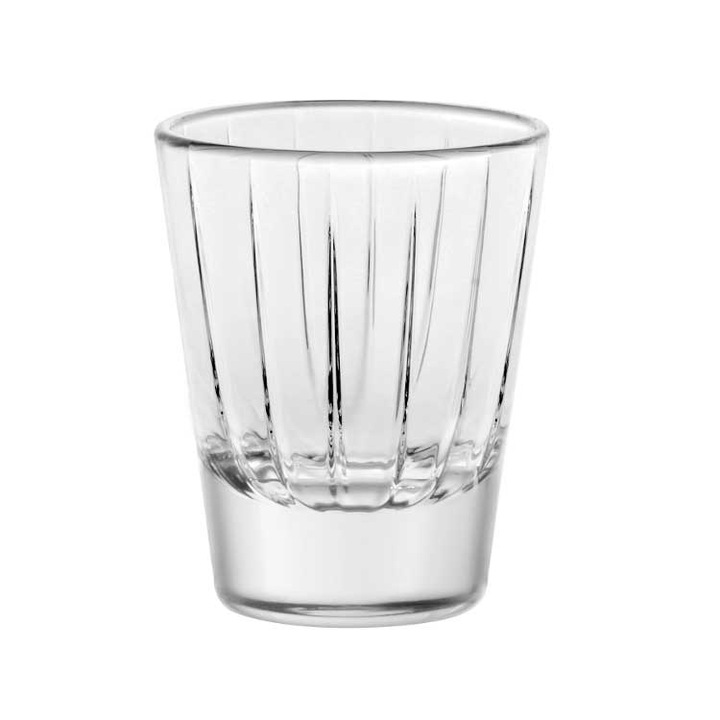 Set 6 pahare pentru Shot-uri din sticla temperata VIDIVIL colectia ACCADEMIA 80ml