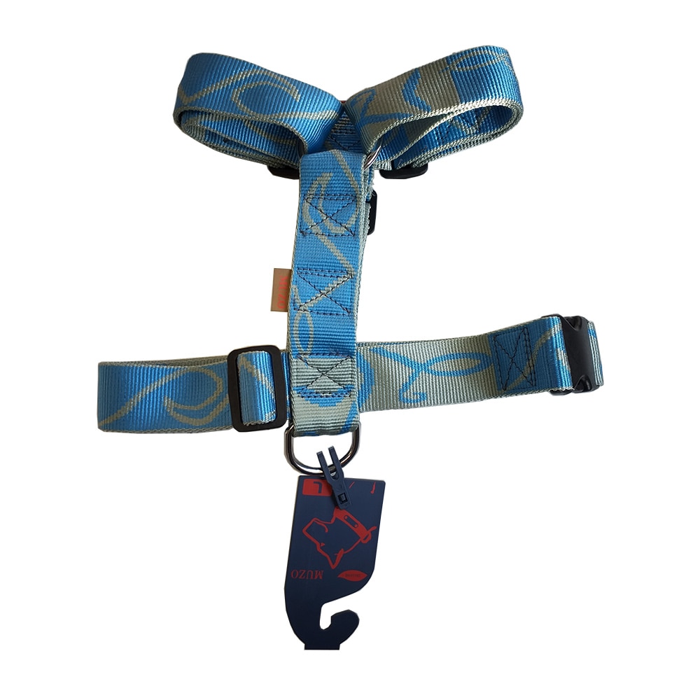 Ham pentru caini Symbol albastru-gri, marimea 3 - 642025
