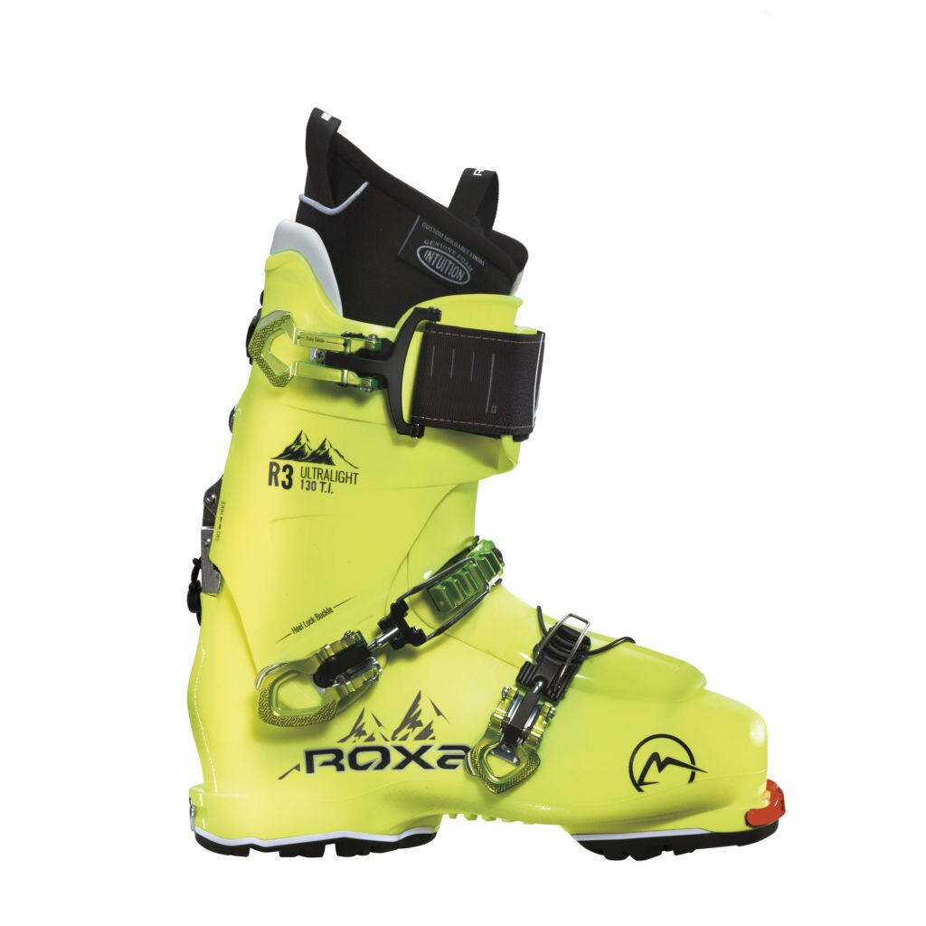 Clapari schi Roxa R3 130 TI IR Tounge / Gripwalk,Galben,marime 45