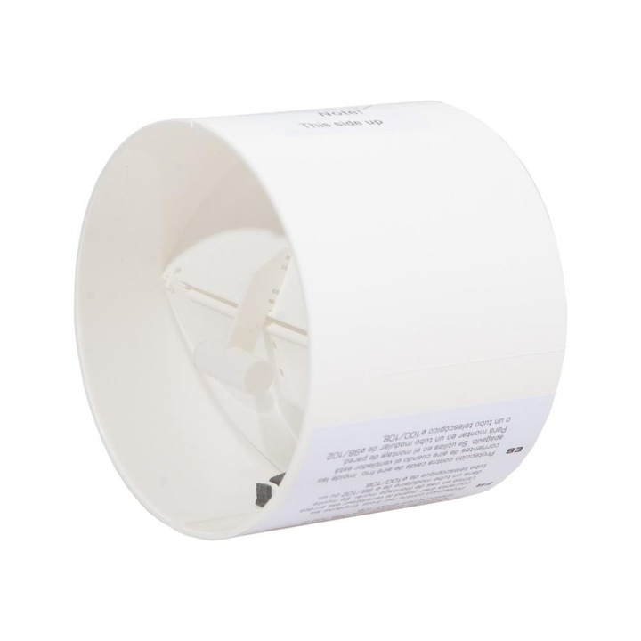 FRESH Intelligent 2.0 fürdőszoba ventilátor + TL98F friss levegő ellátó egység + visszacsapó szelep, átmérő 125mm + csatlakozó, átmérő 125mm + kültéri rács, átmérő 125mm