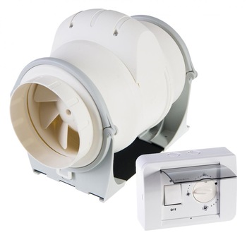 Pachet Promo: Ventilator ELICENT AXM 125 de tubulatura + Regulator de viteza Elicent R10 Pachet Promo: Ventilator ELICENT AXM 125 de tubulatura + Regulator de viteza Elicent R10