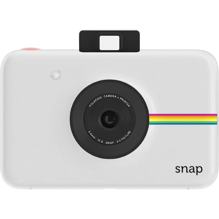 Camera foto instant Polaroid Snap Digital, 10MP, Alb