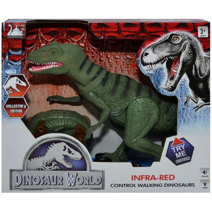 Roben Dinoszaurusz, távirányítóval, hangokkal és fényekkel