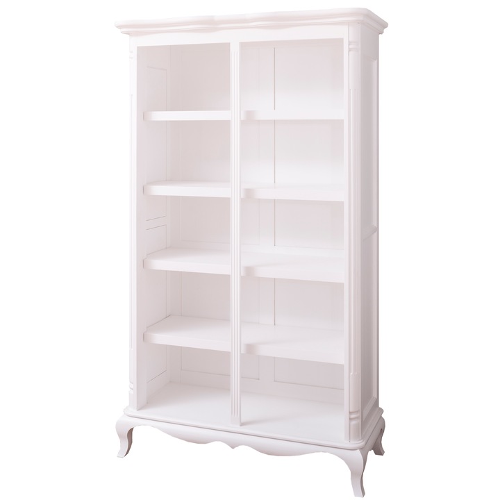 Etajera Szel-Mob Chic, culoare alb, 100% lemn masiv