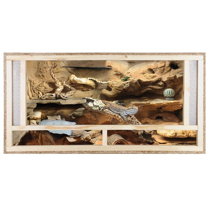 ITA Terrárium elülső szellőzőnyílással, 120x60x60 cm