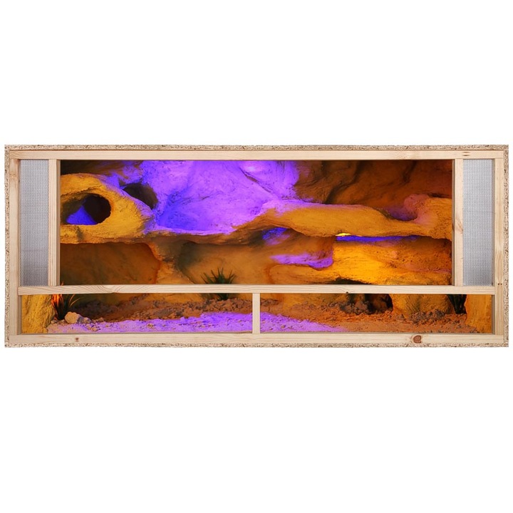 ITA Terrárium elülső szellőzőnyílással, 150x60x60 cm