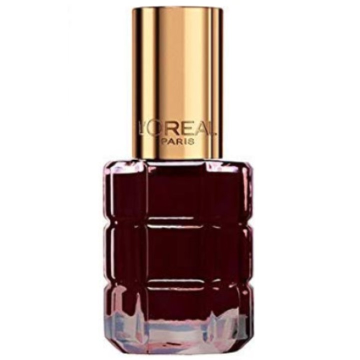 Lac de unghii rezistent in nuante stralucitoare L'Oreal Color Riche A L'Huile B25 Cuir Chocolat