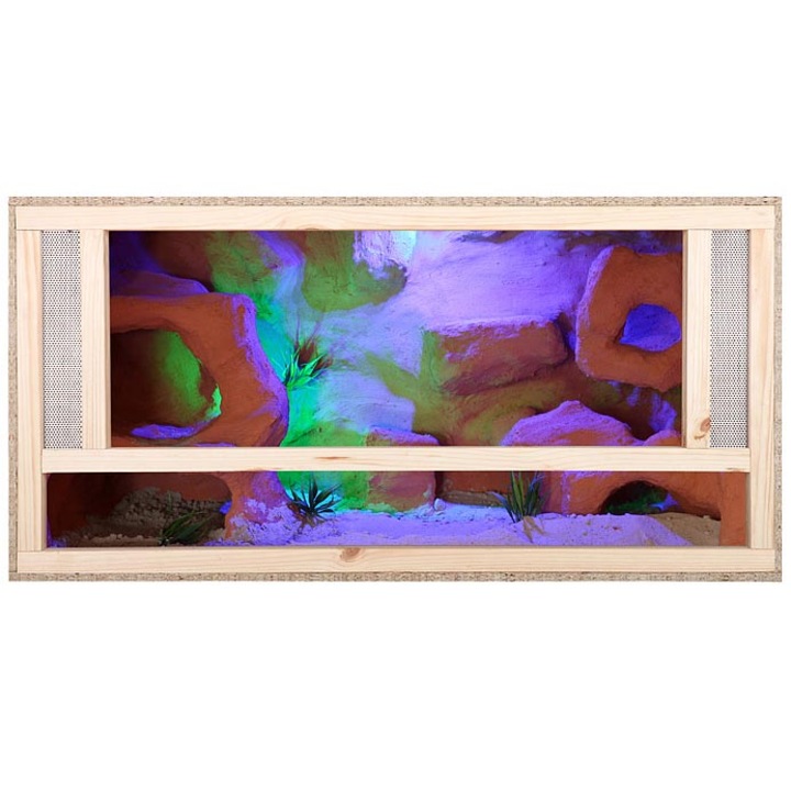 ITA Terrárium elülső szellőzőnyílással, 80x50x50 cm