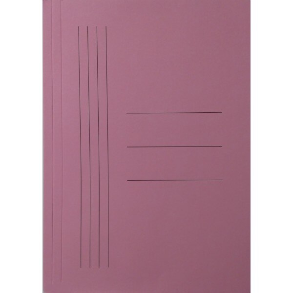 Dosar A4 Plic din Carton, 30 Buc/Set, Roz Deschis
