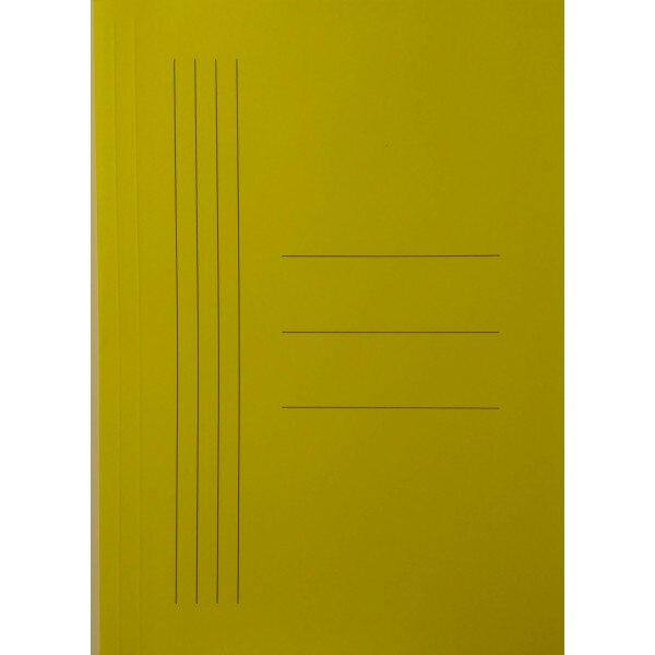 Dosar A4 Plic din Carton, 30 Buc/Set, Galben intens