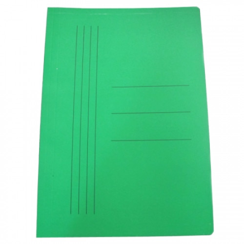 Dosar A4 cu Sina din Carton, 30 Buc/Set, Verde Intens
