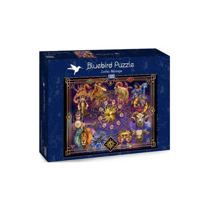 Bluebird 1000 db-os puzzle - Zodiac Montage (70123)