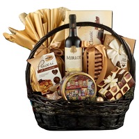 cos cadou merlot gift cu vin merlot samburesti praline ciocolata panettone dulciuri ambalate intr-un cos elegant imagen 2_0_
0