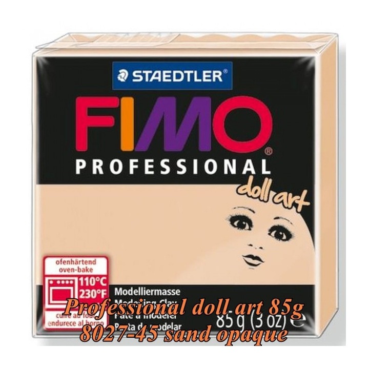Pasta de modelaj FIMO Professional 85g Maro deschis Professional Doll Art