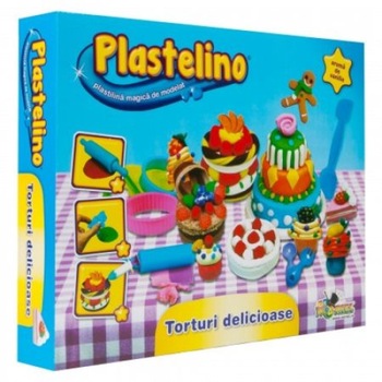 Set plastelina Plastelino - Torturi Delicioase Set plastelina Plastelino - Torturi Delicioase